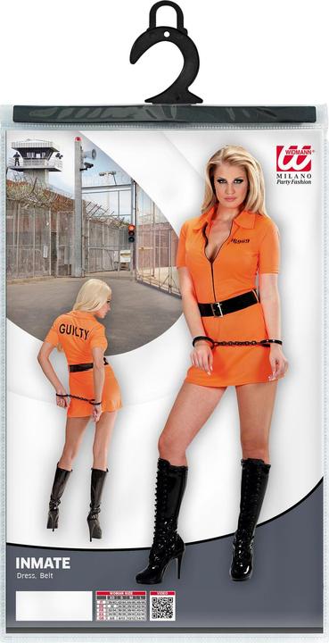 Immagine prodotto Widmann Costume da donna da detenuta americana (L)