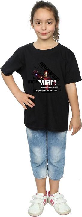 Immagine prodotto Iron Man Armored Avenger Maglietta Ragazze (152, 158)
