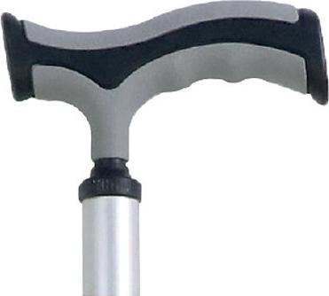 Produktbild ARmedical Laska inwalidzka aluminiowa z miękkim uchwytem - srebrna AR-014E