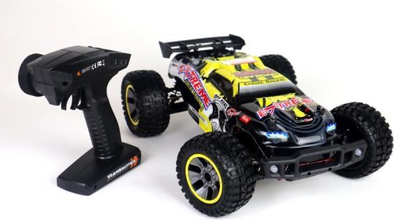 Image du produit Es-toys RC Buggy électrique 1:10 avec radiocommande 2,4Ghz, 48 Km/H, 4 roues motrices - 1700 MAh LiIon (RTR Prêt à fonctionner)