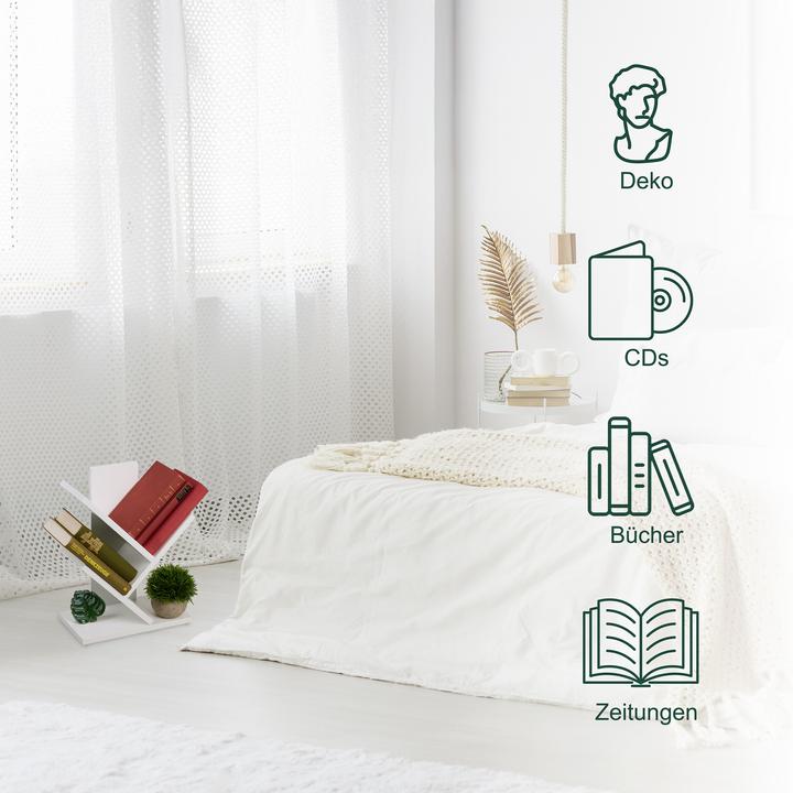 Image du produit Relaxdays Étagère à livres (30 x 16 x 40 cm)