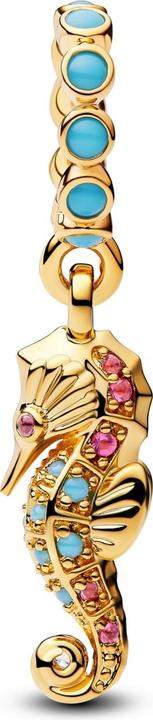 Image du produit Pandora Charm pendentif hippocampe (Métal, Plaqué or)