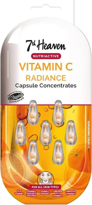 Actual product image 7th Heaven Capsule Concentrates Nutriactive Vitamin C Radiance 7 Stk