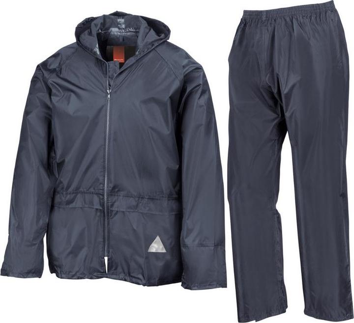 Actual product image Regatta Unisex Adult Waterproof Jacket And Trousers Set (XL)
