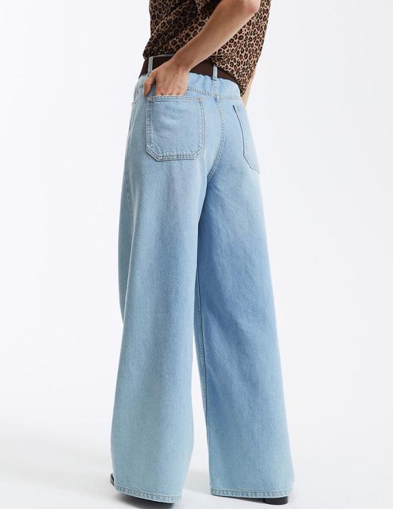Produktbild La Redoute Collections Extraweite High-Waist-Jeans (M)