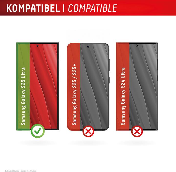 Immagine prodotto Displex Premium Glass, Full Cover Panzerglas (1 Pezzo/i, Samsung Galaxy S25 Ultra)