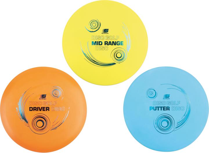Actual product image Sunflex Disc Golf Set
