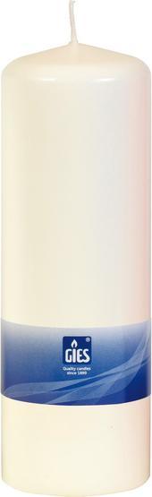GIES Pillar candles champagne 68 x 200 mm (4 pcs.)