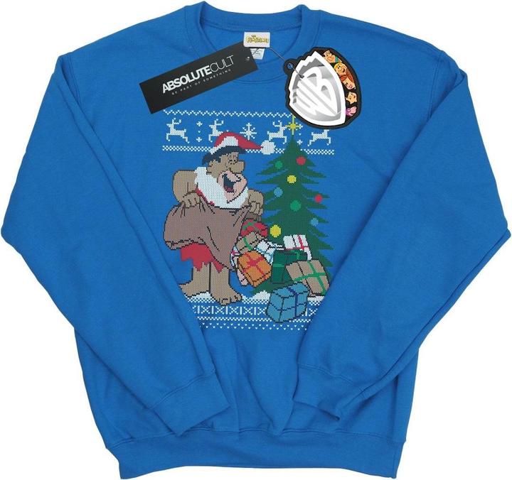 The Flintstones Christmas Fair Isle Sweatshirt (XL)