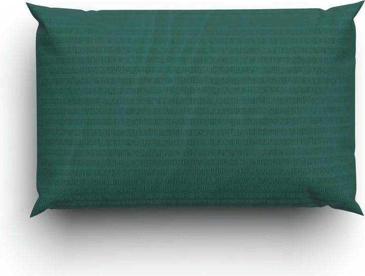 Image du produit Lotus Bettwaren Parure de lit en satin seersucker uni (Taie d'oreiller, 65 x 100 cm)