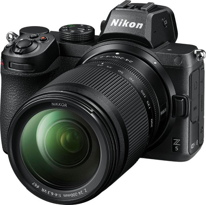 Actual product image Nikon Z5 Kit (24 - 200 mm, 24.30 Mpx, Full frame)