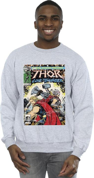Immagine prodotto Thor Love And Thunder Vintage Poster Felpa Uomo (L)