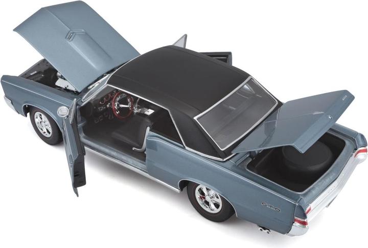 Immagine prodotto Maisto Pontiac GTO Hurst Edition 1965 blu 1/18