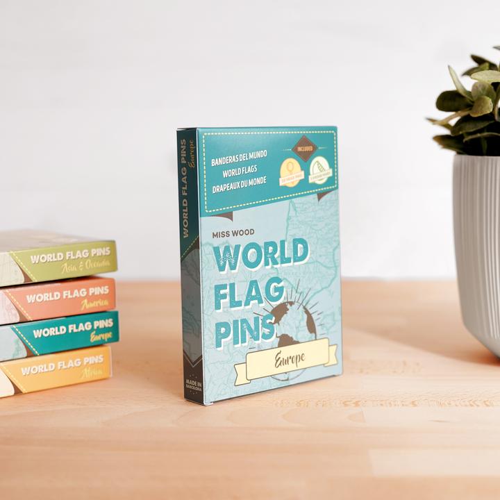 Image du produit Miss wood Länderflaggen Europa
