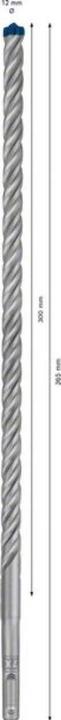 Productafbeelding Bosch Professional Zubehör Expert SDS plus-7X hamerboor, 12 x 300 x 365 mm (12 mm)