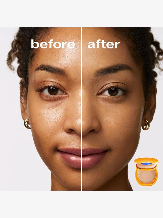 Actual product image Shiseido Sun Make-up Tanning Compact Foundation SPF 10 Bronze / 12 g (Bronze)