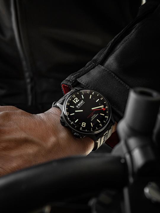 Actual product image U-Boat 8770/A Capsoil Qs. Doppotempo DLC 45mm 10ATM (Swiss made, 45 mm)