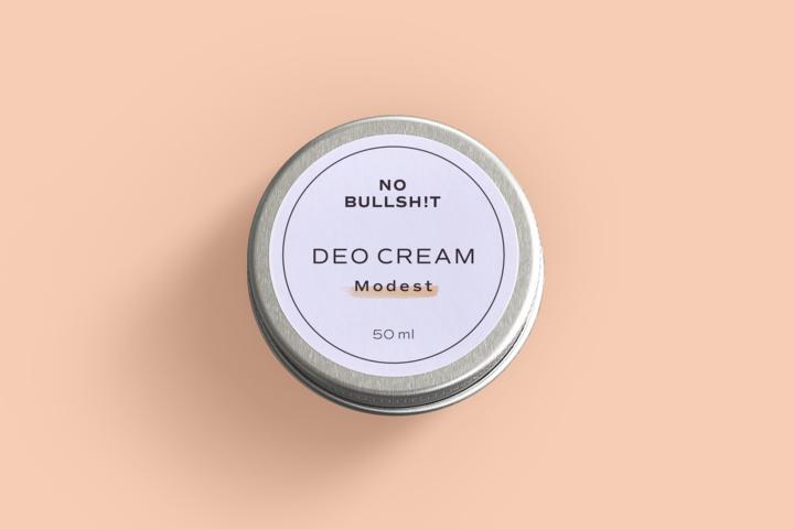 Actual product image NO BULLSH!T Modest (Crème, 50 ml)