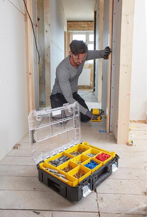 Actual product image Stanley Organizer TSTAK 10 compartments