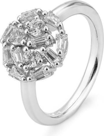 Image du produit Breuning BAGUE - BRILLE. 0,85 Ct. G/if (60, Or 585/14 K)