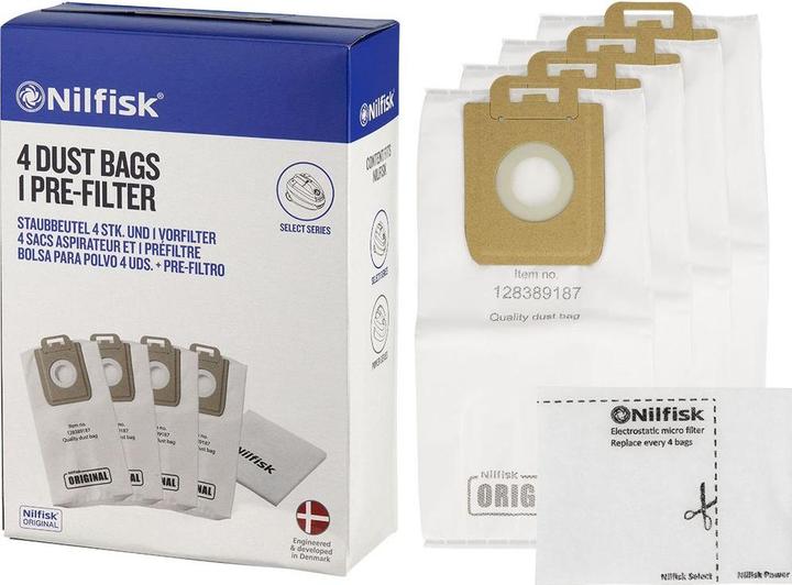 Actual product image Nilfisk Vacuum Cleaner Bag (4 x)