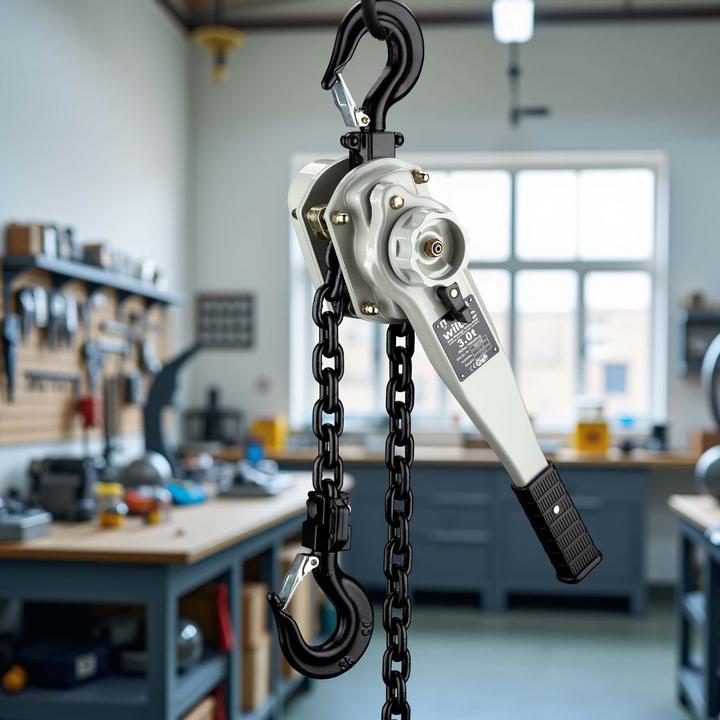Actual product image Wiltec Lever Hoist, Durable Hoist Can Lift up to 3 Tonnes, Dual Brake System