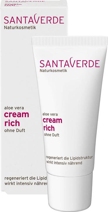 Immagine prodotto SantaVerde Aloe Vera Crema Ricca (30 ml, Crema da giorno)