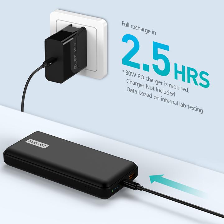 Actual product image Elecjet PowerPie P20 (20000 mAh, 45 W, 74 Wh)