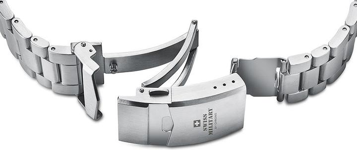 Produktbild Swiss Military SMA34092.01 Automatik Diver 45mm 100ATM (Analoguhr, 45 mm)