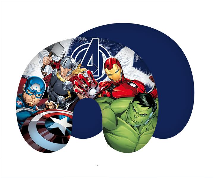 Image du produit Tinisu Avengers Heroes Oreiller cervical Oreiller de voyage 28cm x 33cm (Coussins de voyage)