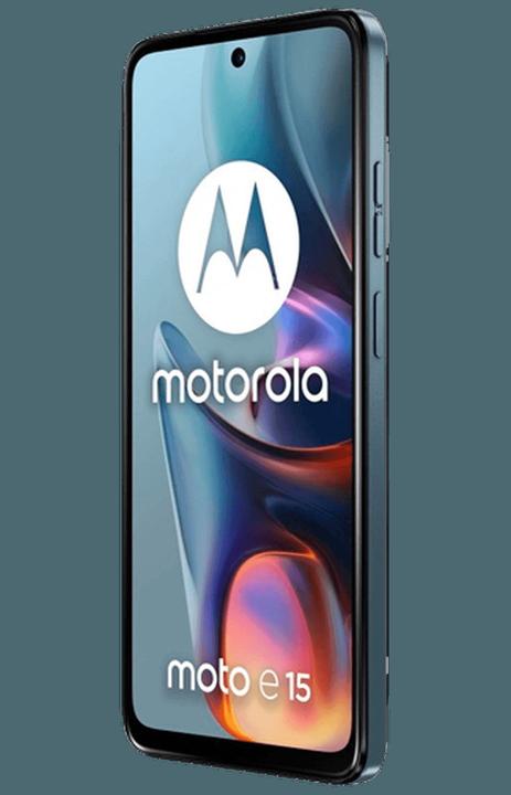 Produktbild Motorola moto e15 (64 GB, Hellblau, 6.67", Dual SIM, 32 Mpx, 4G)