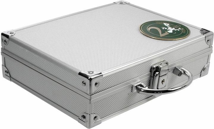 Actual product image Schwäbische Albumfabrik Aluminium coin case for 2 euro coins in capsules