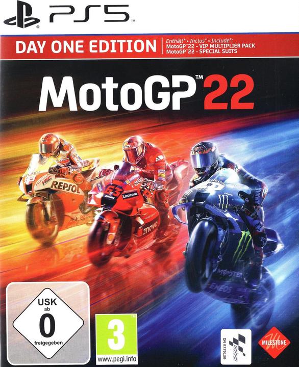 Productafbeelding Milestone MotoGP 22 Day One Edition (PS5) (PS5, DE, IT, FR)