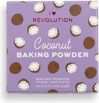 Actual product image Makeup Revolution I Heart Revolution Loose Baking Powder (Coconut)