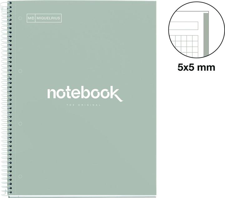 Produktbild Miquelrius Emotions Notebook (A4, Kariert, Harter Einband)