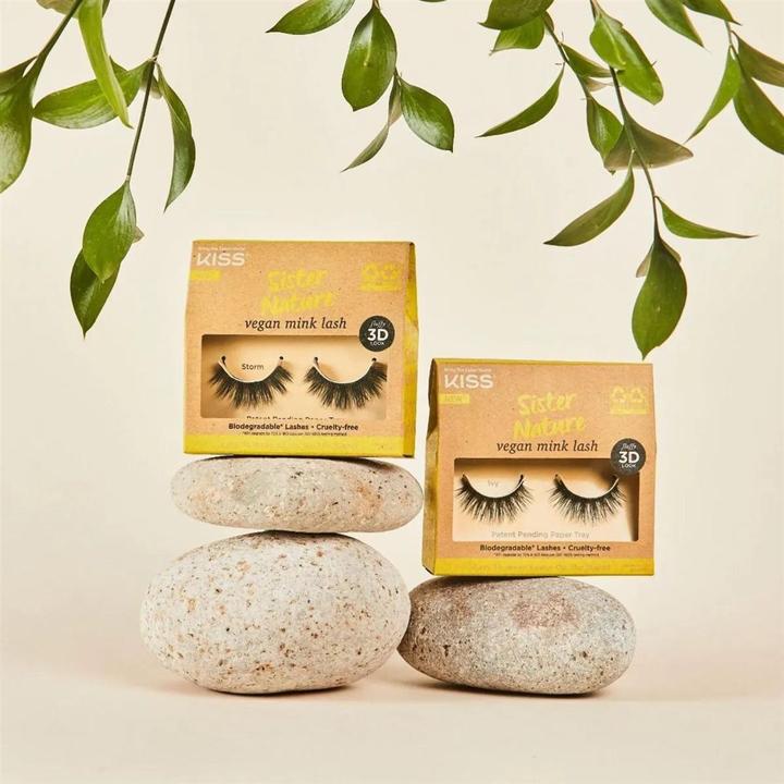 Actual product image KISS Sister Nature Vegan Mink Lashes Ivy (Artificial eyelashes)