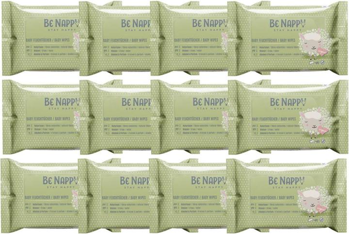 Be Nappy Feuchttücher (480 Stück)