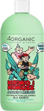 4Organic Kajko und Kokosz Natürliches Badezusatzmittel für Kinder Grünes Wasser 500ml (500 ml)
