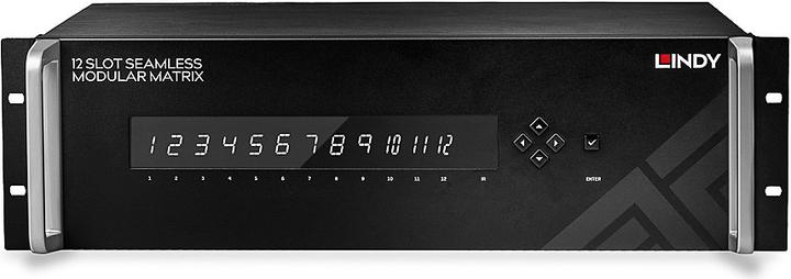 Produktbild Lindy 12 Slot Seamless Modular Matrix Chassis