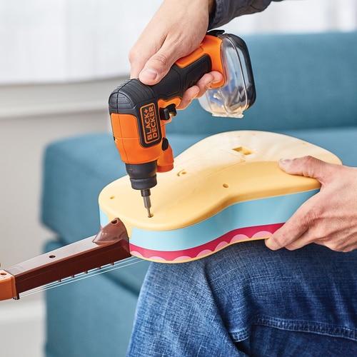 Actual product image Black & Decker Cordless screwdriver (Rechargeable battery operated)
