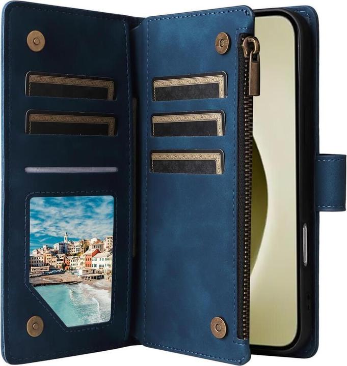 Produktbild Cover-Discount iPhone 16 Pro - Brieftaschen Hülle mit Umhängeband (Apple iPhone 16 Pro)