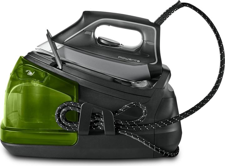 Actual product image Rowenta DG8626F0 Steam Ironing Station Micro Steam 400 HD Laser Base Plate (2400 W, 450 g/min)