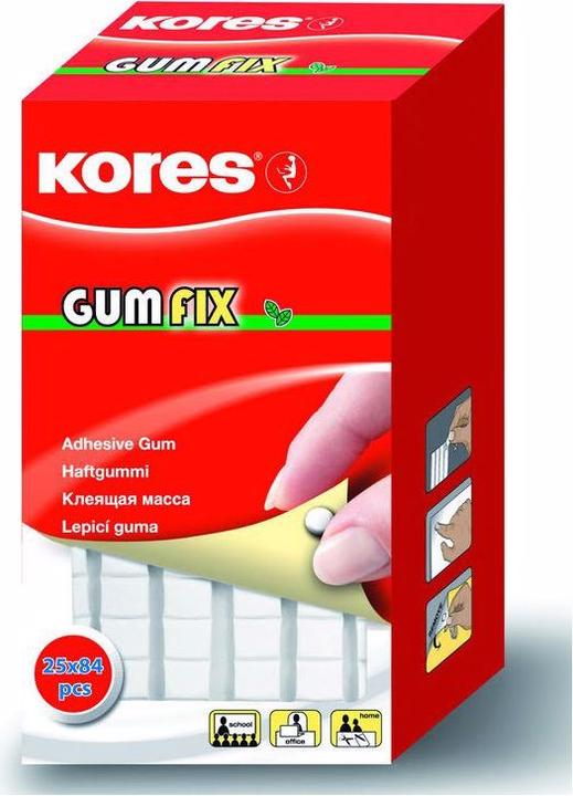 Actual product image Kores Gumfix adhesive rubber