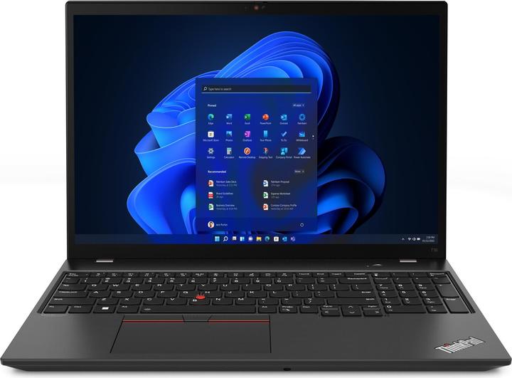 Image du produit Lenovo ThinkPad T16 Gen. 1 (AMD) (16", AMD Ryzen 7 PRO 6850U, 32 Go, 1000 Go, DE)