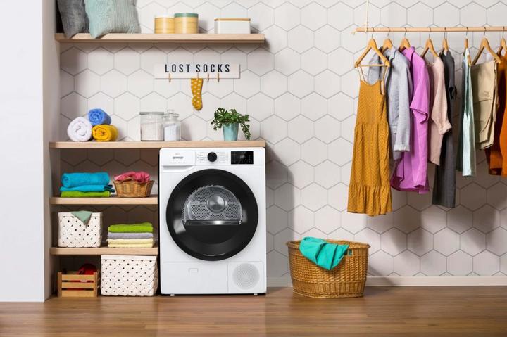 Actual product image Gorenje DNE82/GN Heat pump dryer A++ 8kg half load TwinAir (8 kg)
