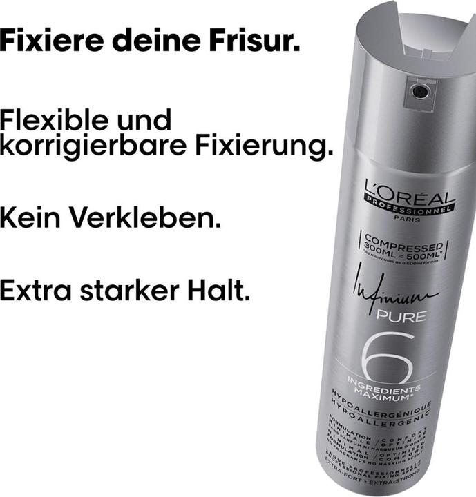 Actual product image L'Oréal Professionnel Infinium Pure Extra Strong (300 ml)
