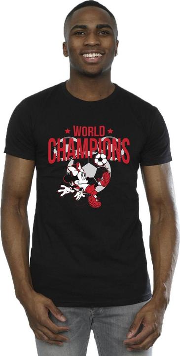 Immagine prodotto Disney Minnie Mouse World Champions Maglietta Uomo (S)