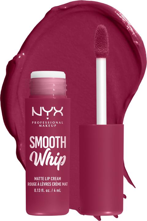 Immagine prodotto NYX Professional Make-Up Crema labbra opaca Smooth Whip (8 Pantofole di peluche)