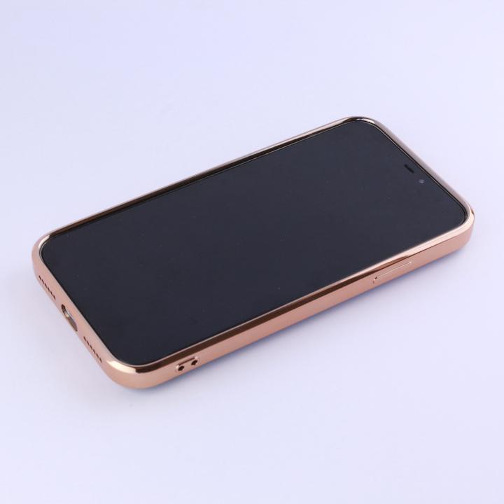 Actual product image PhoneLook Coque Gel Bronze avec anneau gris (Apple iPhone XR)