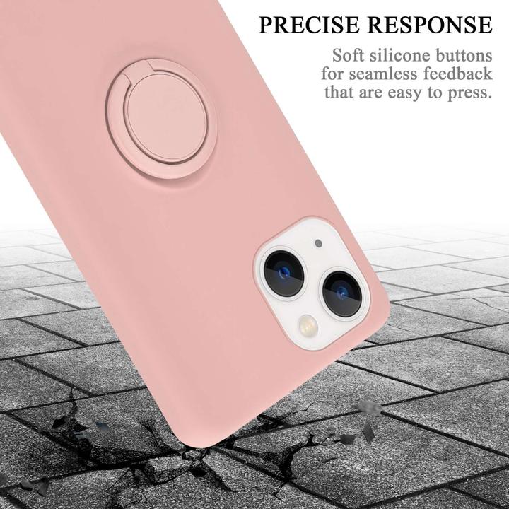 Immagine prodotto Cadorabo Custodia per Apple iPhone 14 PLUS in TPU Liquid Ring in stile custodia in silicone (Apple iPhone 14 Plus)